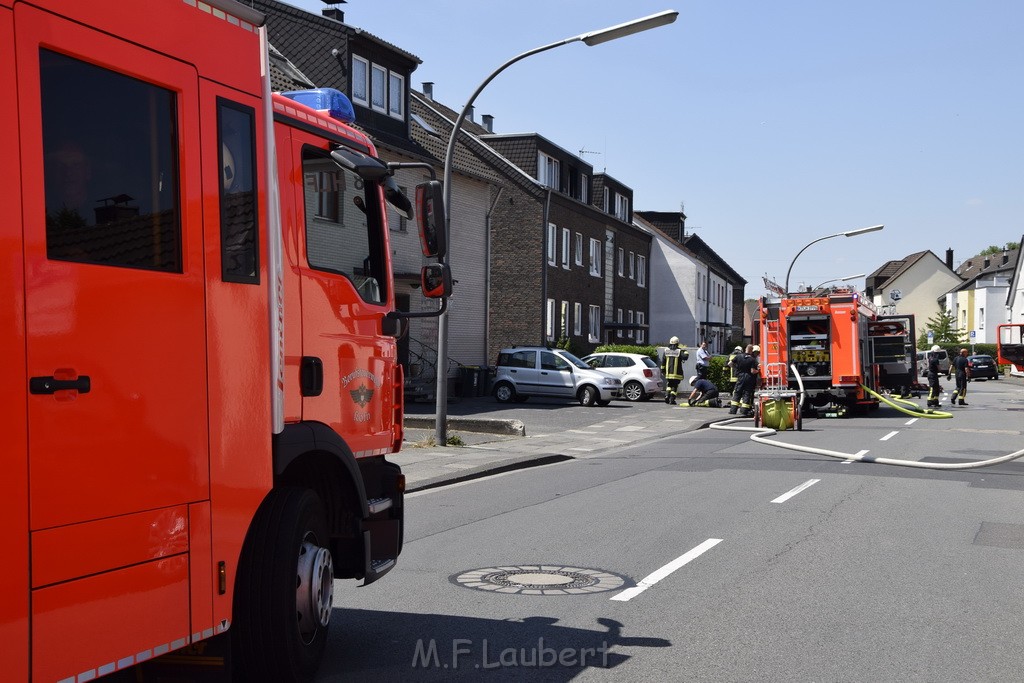 Feuer 1 Koeln Porz Grengel Waldstr P042.JPG - Miklos Laubert